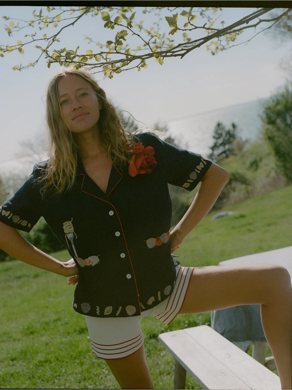Tombolo Vongole Cabana Crop Top